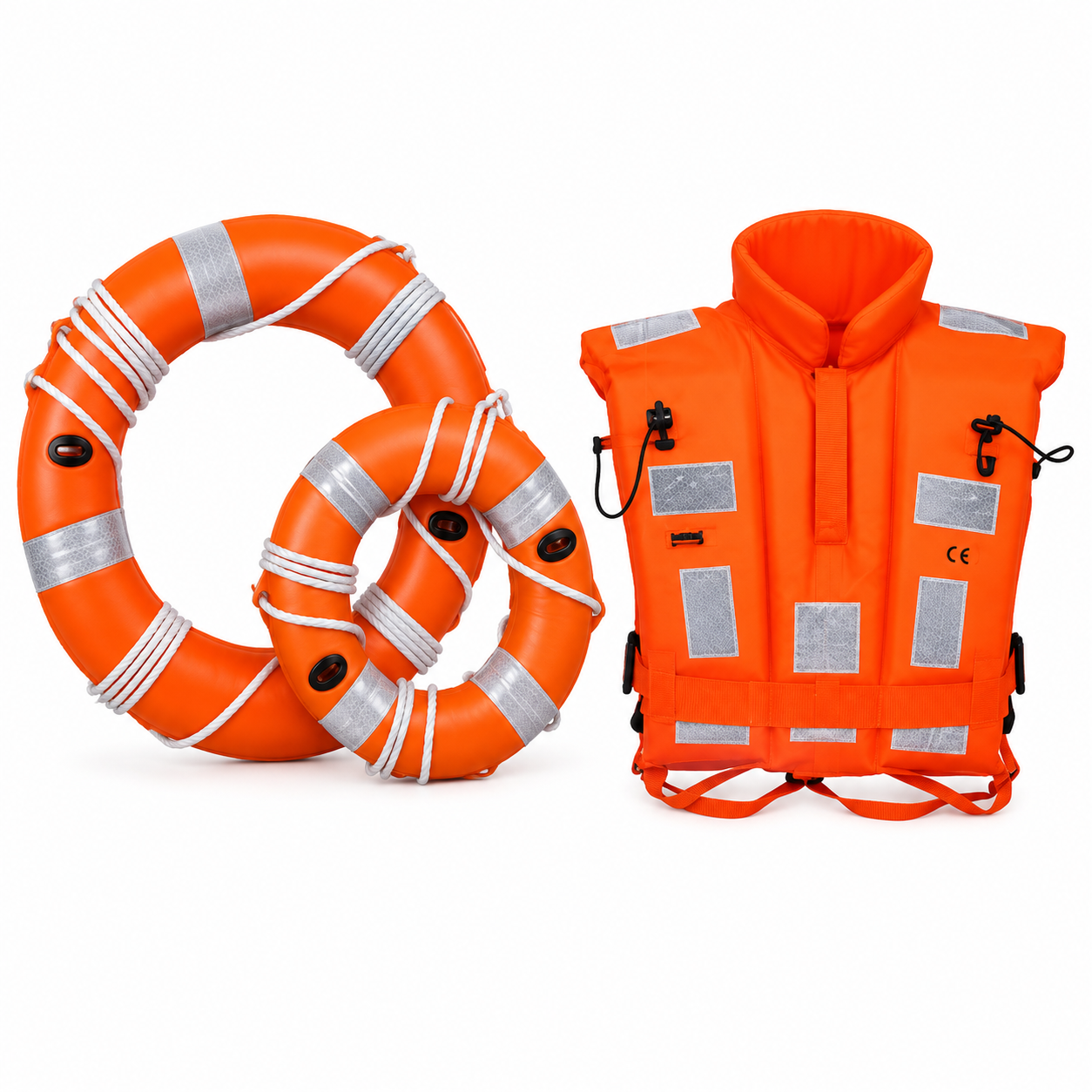 Reflective Buoy and Jackets