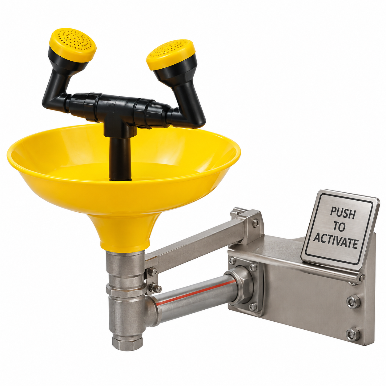Wall Mounted Safety Showers